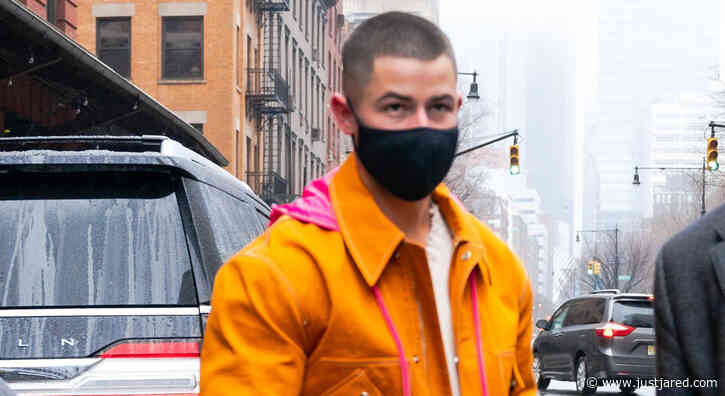 Nick Jonas Sports a Colorful Outfit While Out in NYC!