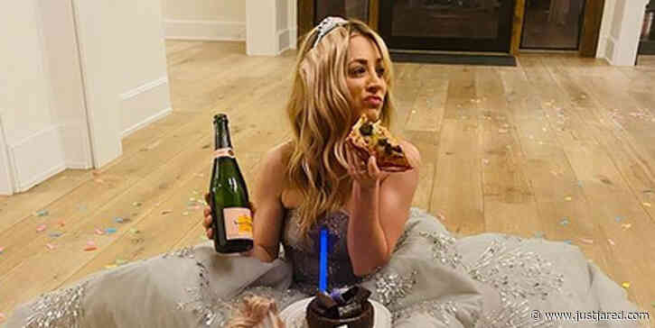 Kaley Cuoco Pokes Fun at Losing at Golden Globes 2021 on Instagram!