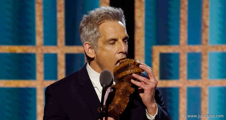 Ben Stiller Shows Off Banana Bread He Made During Quarantine at Golden Globes 2021!