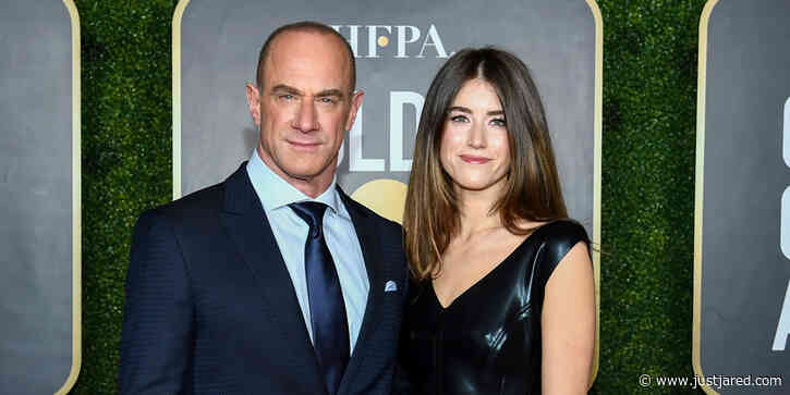 Christopher Meloni Brings Daughter Sophia To Golden Globes 2021