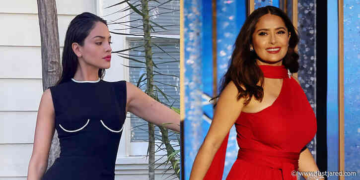 Salma Hayek & Eiza Gonzalez Glam Up Golden Globes 2021