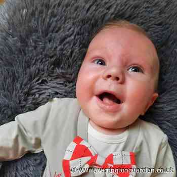 This adorable Latchford baby could sit, stand and walk if 'miracle' drug is used