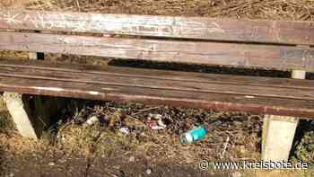 Vermüllte Amperauen in Olching: Seit dem Lockdown nimmt der Abfall in der Natur zu. - kreisbote.de