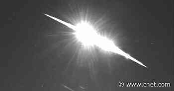 See the wildly bright fireball meteor that lit up the UK sky on Sunday     - CNET