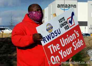 Biden says workers in Alabama have a right to vote on union
