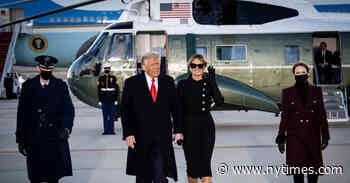 Trump and his wife received coronavirus vaccine before leaving the White House. - The New York Times