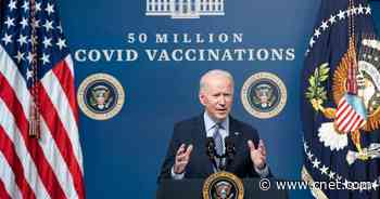 Biden marks 50 million COVID-19 vaccinations across the US     - CNET