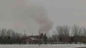 Cat saved by pet mask at Corman Park fire