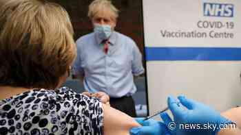 COVID-19: Government's strategy of delaying second coronavirus vaccine dose further vindicated - Sky News