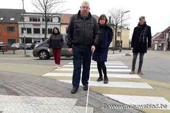 Zebrapaden veiliger gemaakt voor blinden en slechtzienden