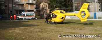 Cade in moto, giovane ferito L'elisoccorso interviene a Clusone - L'Eco di Bergamo