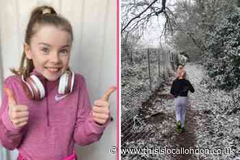 Greenwich 10-year-old girl runs 150km for gym