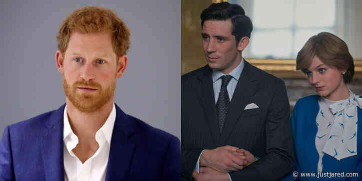 Emma Corrin & Josh O'Connor React To Prince Harry's Comments About 'The Crown'