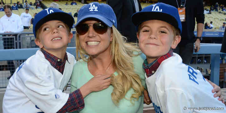 Britney Spears Shares Rare Photo With Teenage Sons Sean & Jayden Federline