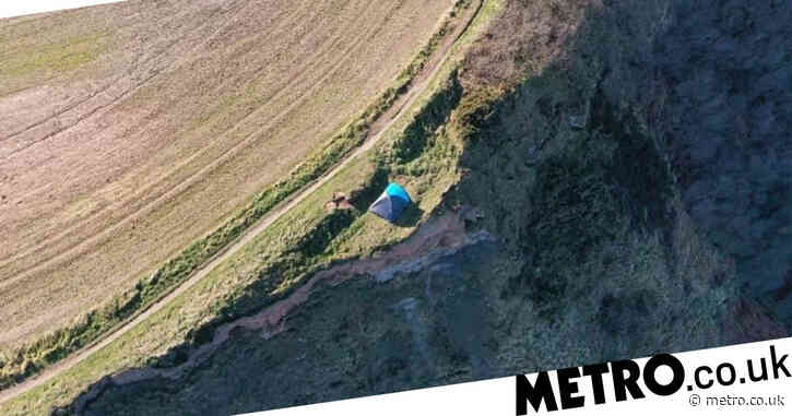 Clifftop campers who had to be rescued are fined for breaking lockdown rules