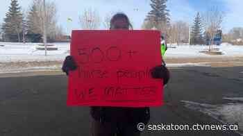 'We could make it work': Protestors push back after Sask. horse racing is season is axed due to COVID-19