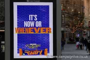 Cadbury tours UK in spot for permanent return of Twirl Orange