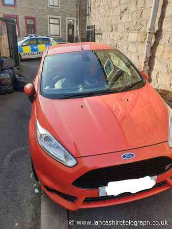 Burnley: Stolen car with cloned number plates reunited with owner