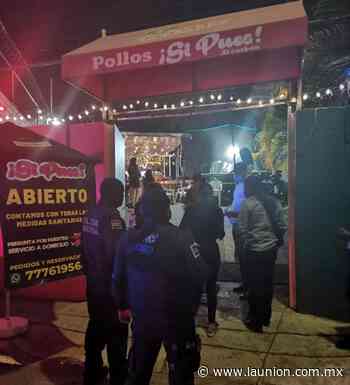 Clausura PC un bar en Cuernavaca - Unión de Morelos