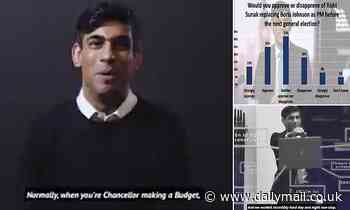UK Spring Budget 2021: Rishi Sunak releases six-minute glitzy video as he rides high in polls
