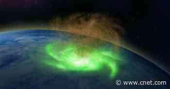 Scientists discovered a wild space hurricane above the North Pole     - CNET