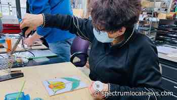 Learn Glass and Metal Arts at Studio 34 Creative Arts Center - Spectrum News