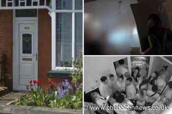 Bolton 'Covid party house' CLOSED after police officer burnt