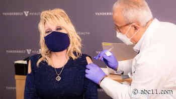 Dolly Parton gets first dose of COVID-19 vaccine she helped fund
