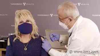 Dolly Parton Gets First Dose of Moderna COVID Vaccine, Busts out New Song