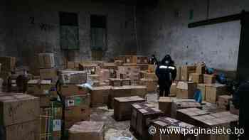 Aduana decomisa en Oruro mercadería de contrabando valuada en más de Bs 3 MM - Diario Pagina Siete