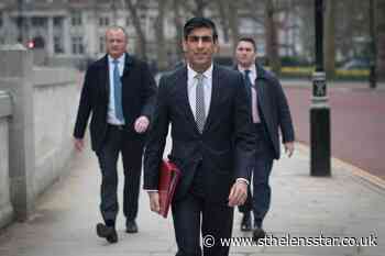 Rishi Sunak to extend furlough scheme until September when he unveils Budget - St Helens Star