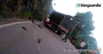 Motociclista murió en la vía Curos - Mesa de los Santos - Vanguardia