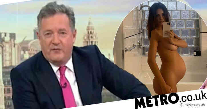 Piers Morgan slams Emily Ratajkowski’s naked baby bump snaps: ‘I’m done with naked pregnant celebrities’