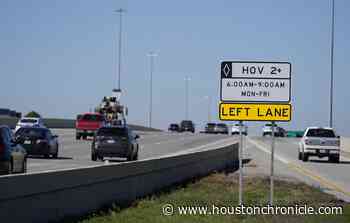 New rules for fast lane coming to U.S. 290 as Houston gets its first off-peak HOV lanes - Houston Chronicle