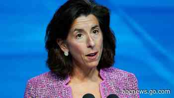 Senate confirms Rhode Island Gov. Gina Raimondo as Biden commerce secretary - ABC News