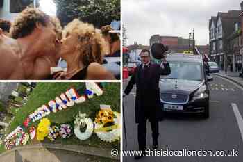 Funeral procession for Eltham couple who died of Covid-19