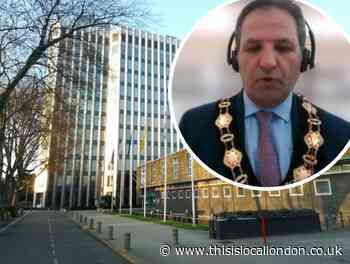 Enfield mayor makes statement on lockdown bike ride