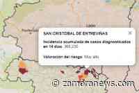 San Cristóbal de Entreviñas baja su incidencia pero aún registra cifras muy altas: 365 casos en 14 días - Zamora News