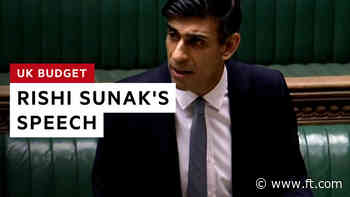 Spring Budget 2021 - Rishi Sunak's company tax plan for revival