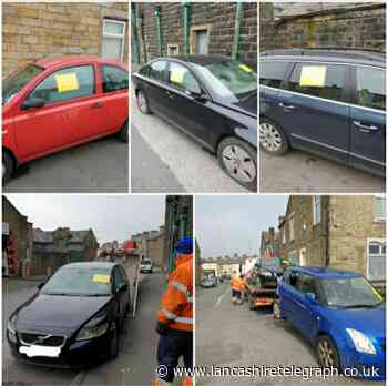 Burnley: Vehicles removed after Bank Hall abandoned car crackdown