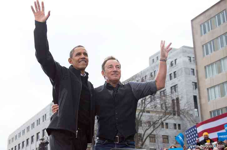Barack Obama’s Shower Playlist Has, You Guessed It, A Lot of Bruce Springsteen