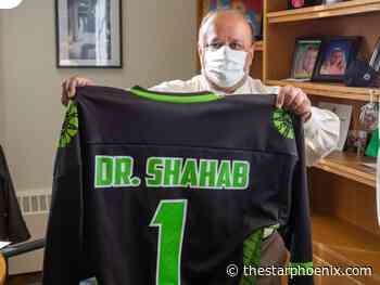 'Leadership and guidance under unimaginable pressure;' Rush present Shahab with jersey
