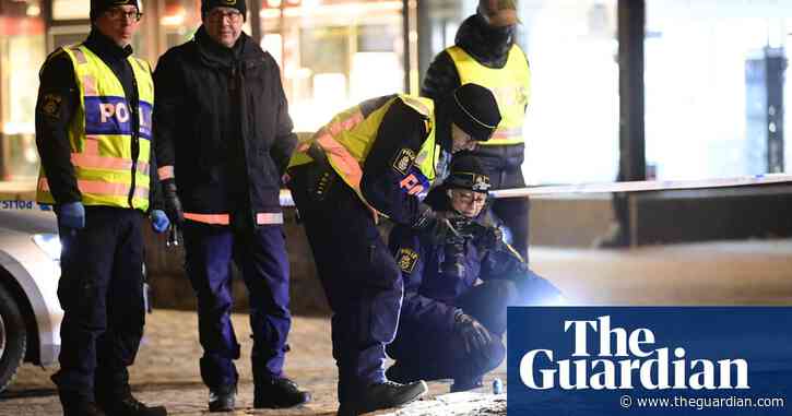 Man armed with axe injures eight in possible terrorist attack in Sweden