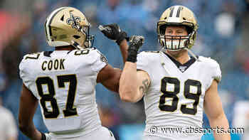 Saints release tight ends Jared Cook and Josh Hill, clear some cap space ahead of new league year