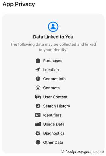 Google Docs, Calendar for iOS updated with Apple’s App Privacy labels