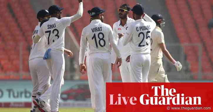 India v England: fourth Test, day one – live!