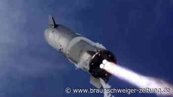 Testflug: SpaceX-Rakete erstmals gelandet - und dann explodiert
