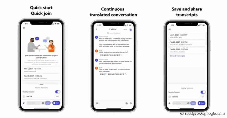 Microsoft’s new ‘Group Transcribe’ iPhone app offers free real-time transcription and translation