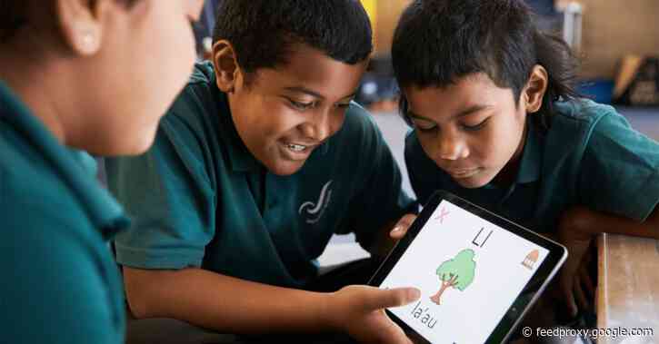 Apple profiles how New Zealand students prototyped an iPad app to learn their native language