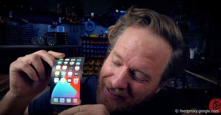 YouTuber pairs folding display w/ Raspberry Pi to imagine what a foldable iPhone looks like [Video]